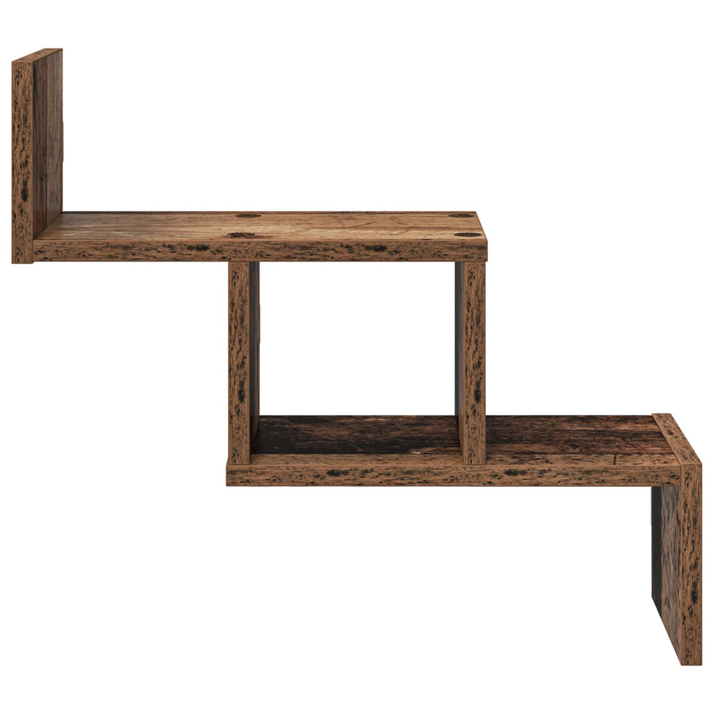 Wandregal Altholz 48 x 15 x 42 cm Holzwerkstoff