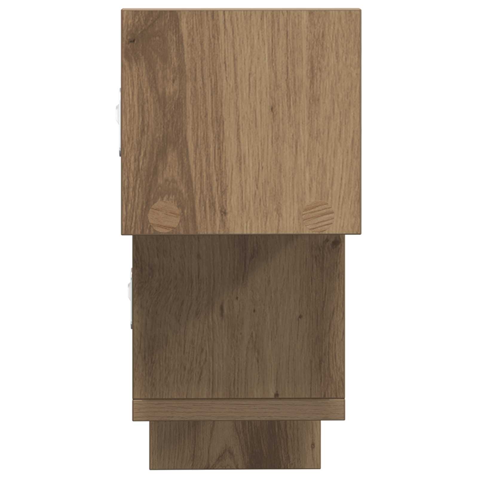 Wandregal Artisan-Eiche 48 x 15 x 42 cm Holzwerkstoff