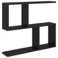 Wandregal Schwarze Eiche 60 x 12 x 50,5 cm Holzwerkstoff