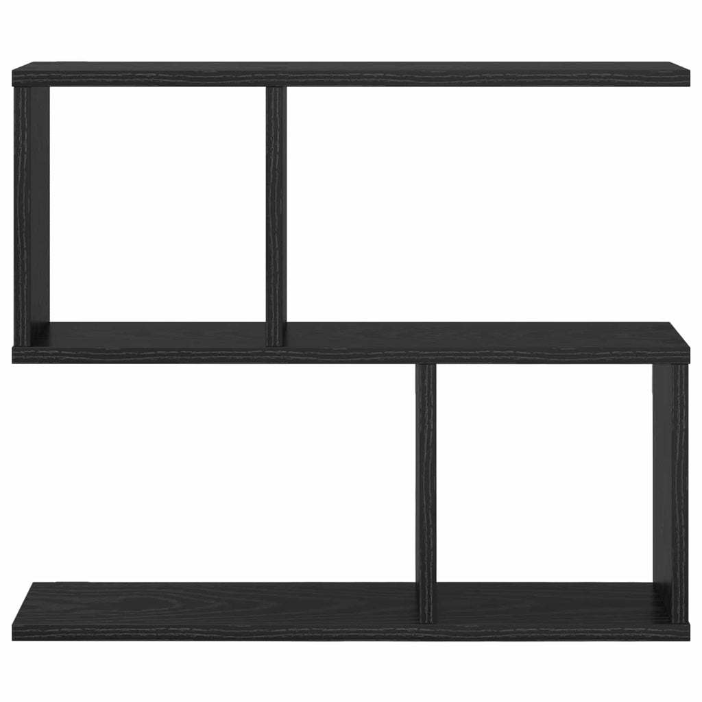 Wandregal Schwarze Eiche 60 x 12 x 50,5 cm Holzwerkstoff