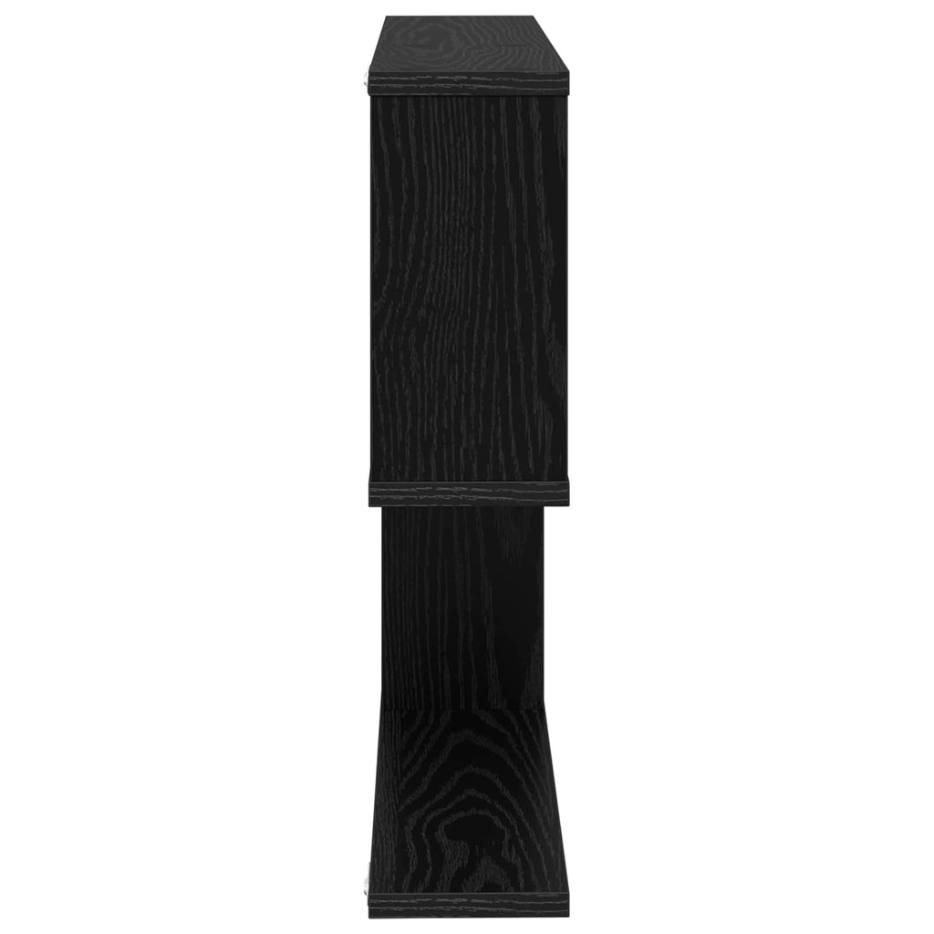 Wandregal Schwarze Eiche 60 x 12 x 50,5 cm Holzwerkstoff