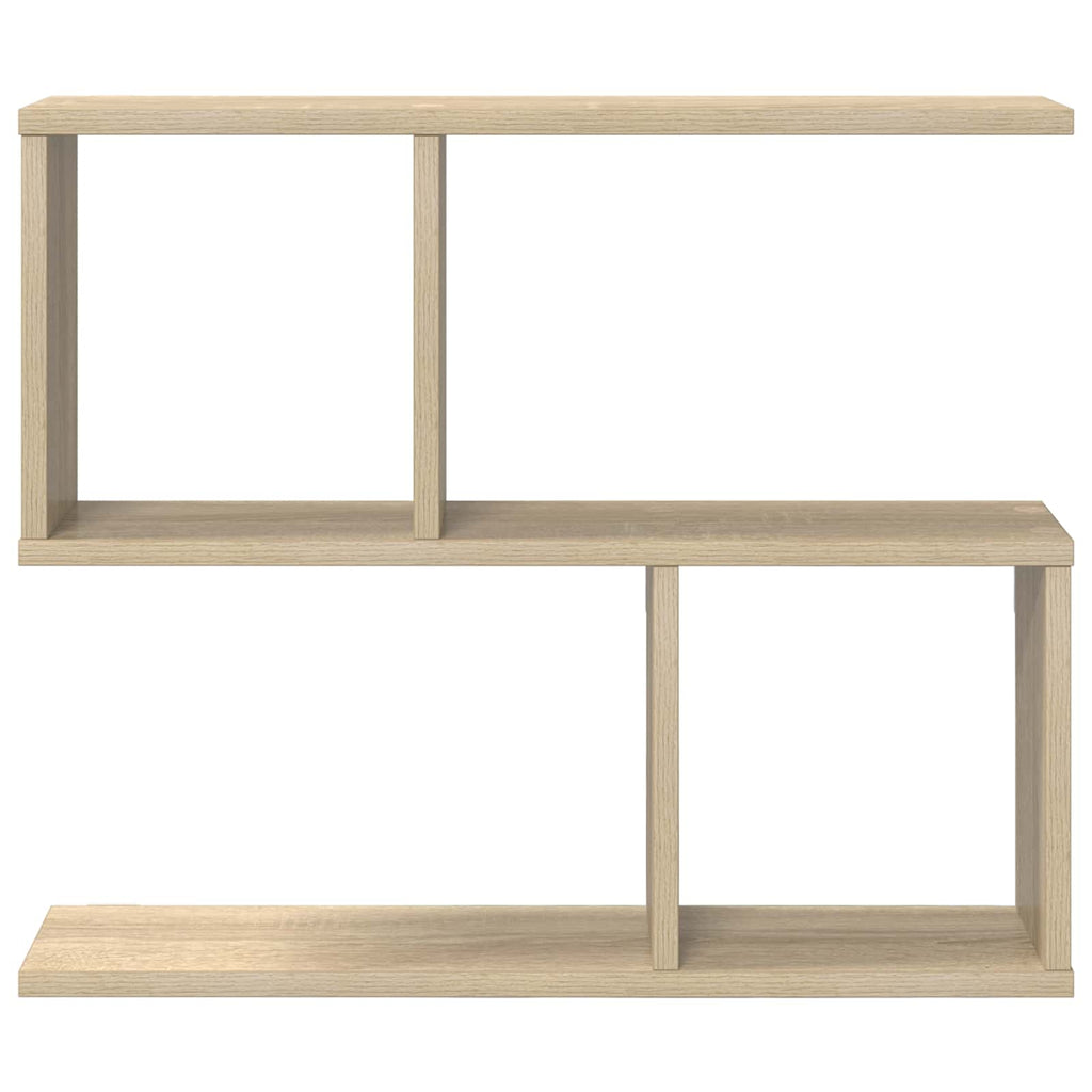 Wandregal Sonoma-Eiche 60 x 12 x 50,5 cm Holzwerkstoff