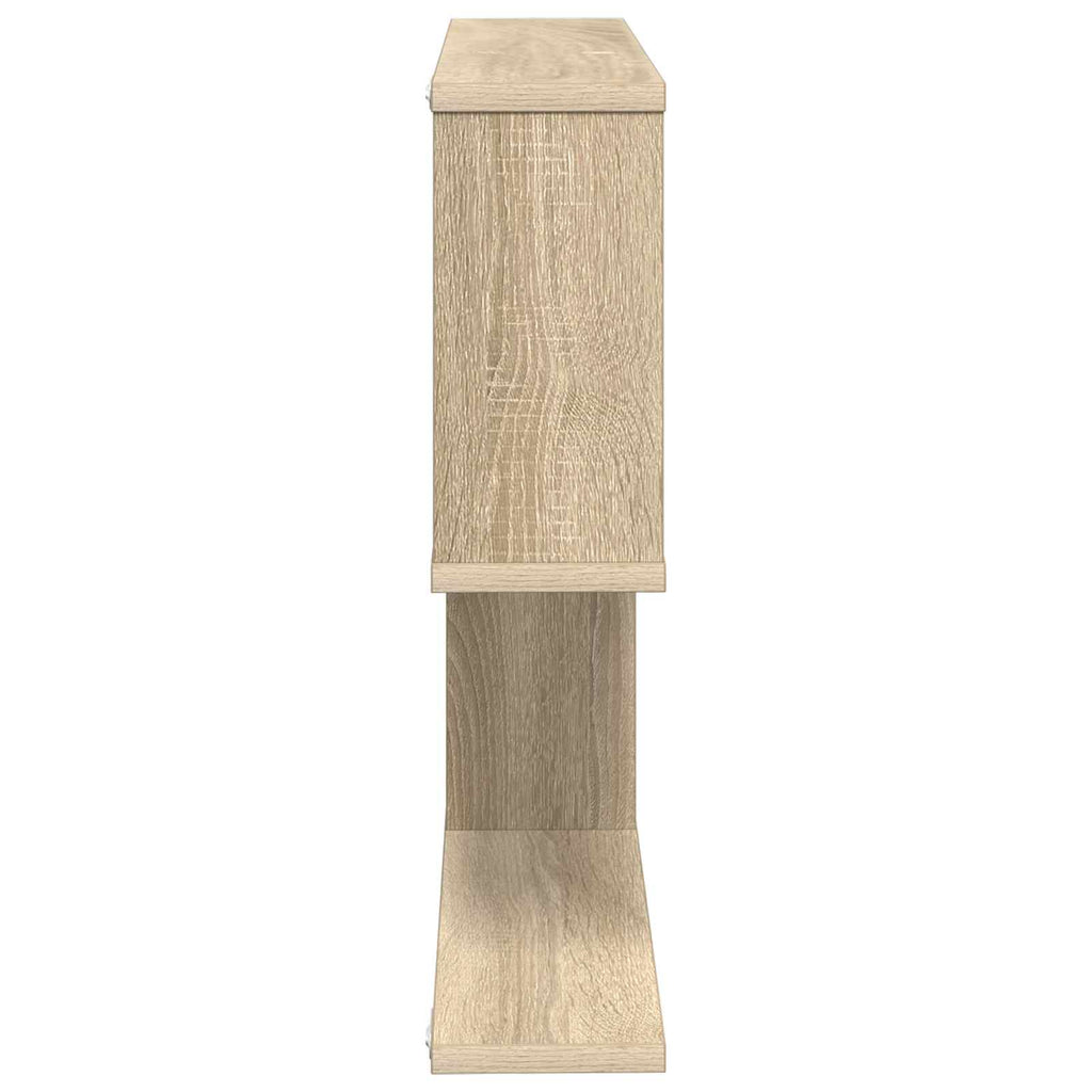Wandregal Sonoma-Eiche 60 x 12 x 50,5 cm Holzwerkstoff