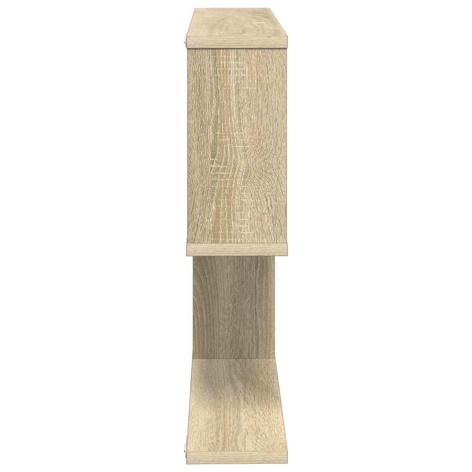 Wandregal Sonoma-Eiche 60 x 12 x 50,5 cm Holzwerkstoff