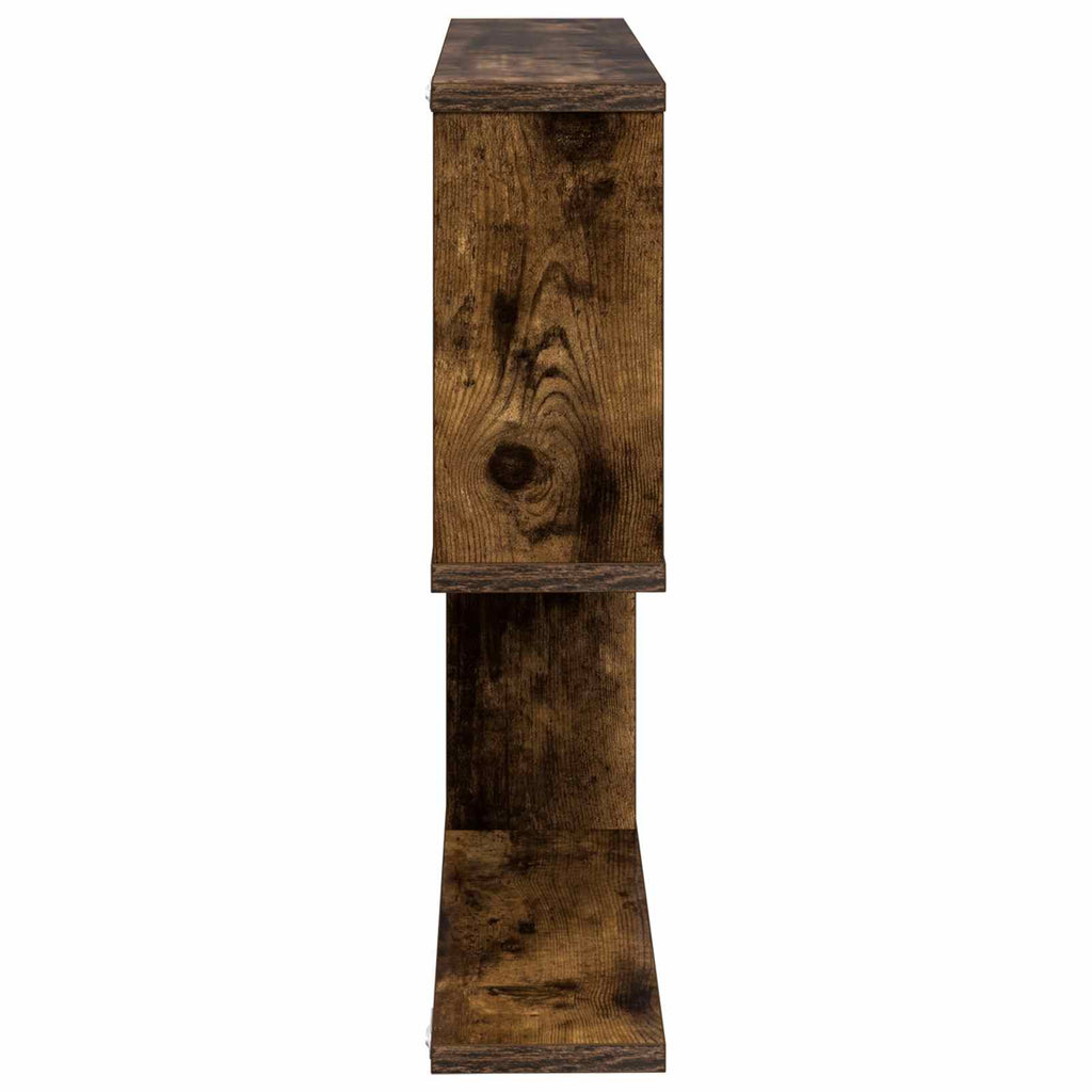Wandregal Raucheiche 60 x 12 x 50,5 cm Holzwerkstoff