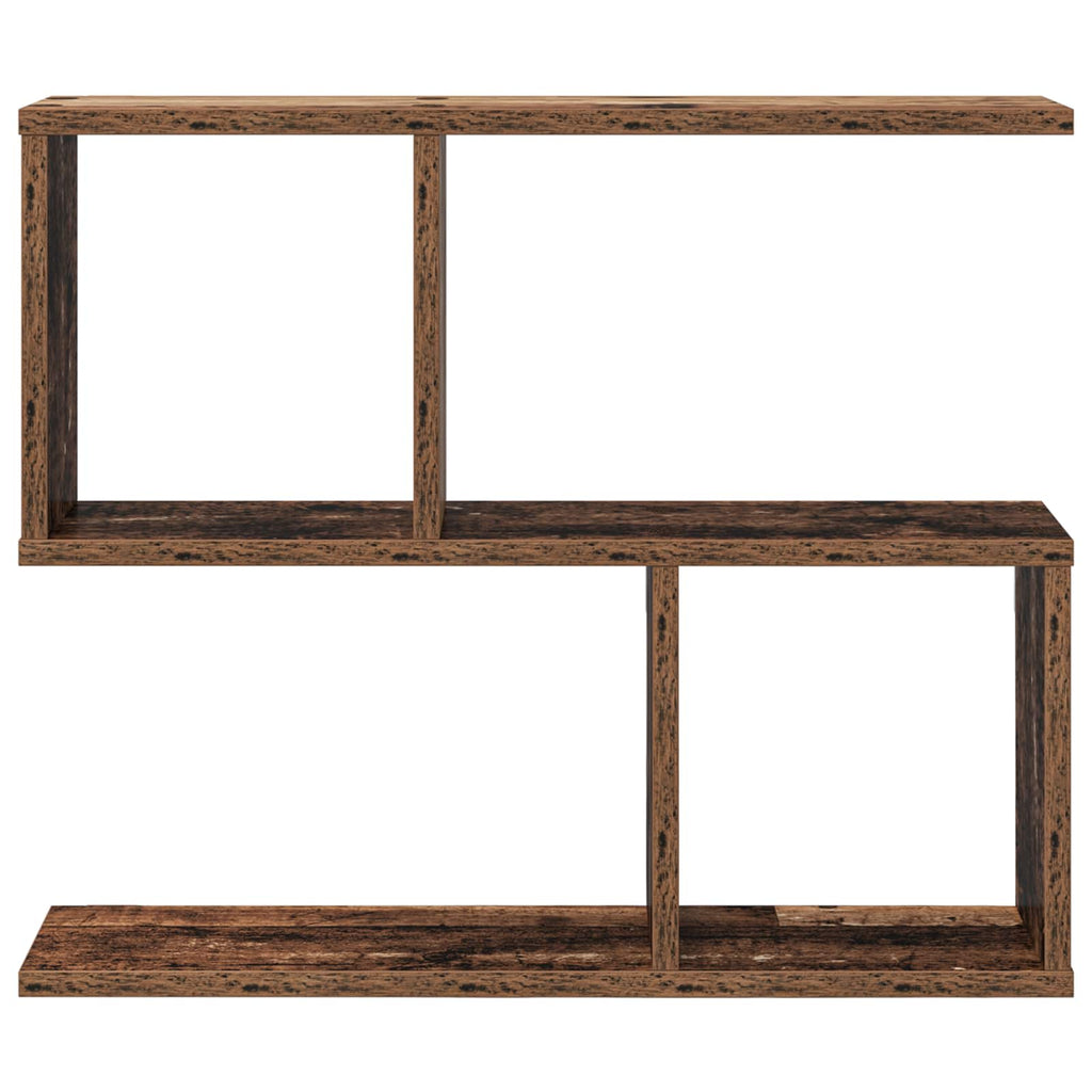 Wandregal Altholz 60 x 12 x 50,5 cm Holzwerkstoff