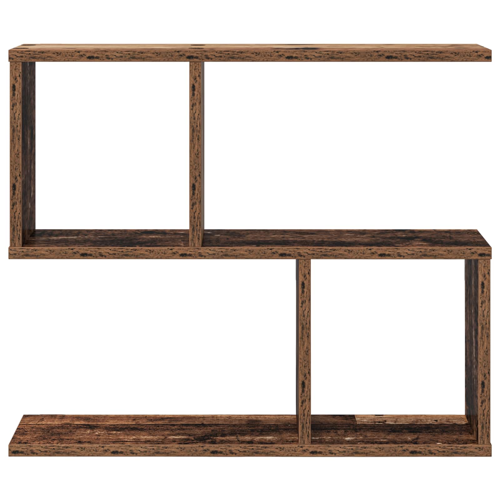 Wandregal Altholz 60 x 12 x 50,5 cm Holzwerkstoff