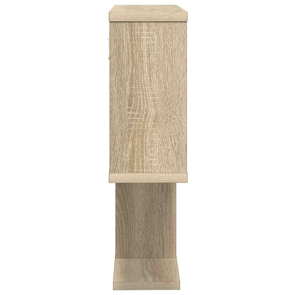Wandregal Sonoma-Eiche 60 x 12 x 50,5 cm Holzwerkstoff