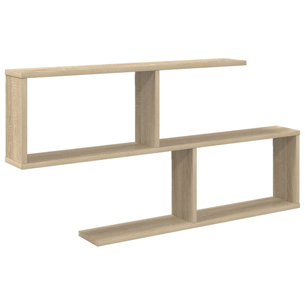Wandregal Sonoma-Eiche 100 x 12 x 50,5 cm Holzwerkstoff