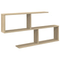 Wandregal Sonoma-Eiche 100 x 12 x 50,5 cm Holzwerkstoff