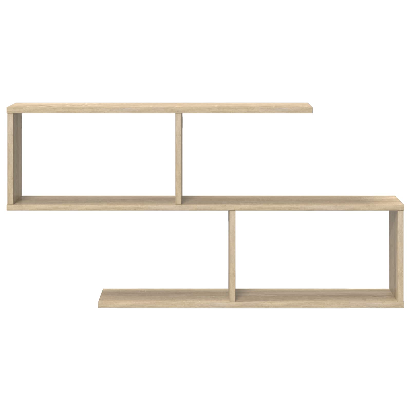 Wandregal Sonoma-Eiche 100 x 12 x 50,5 cm Holzwerkstoff