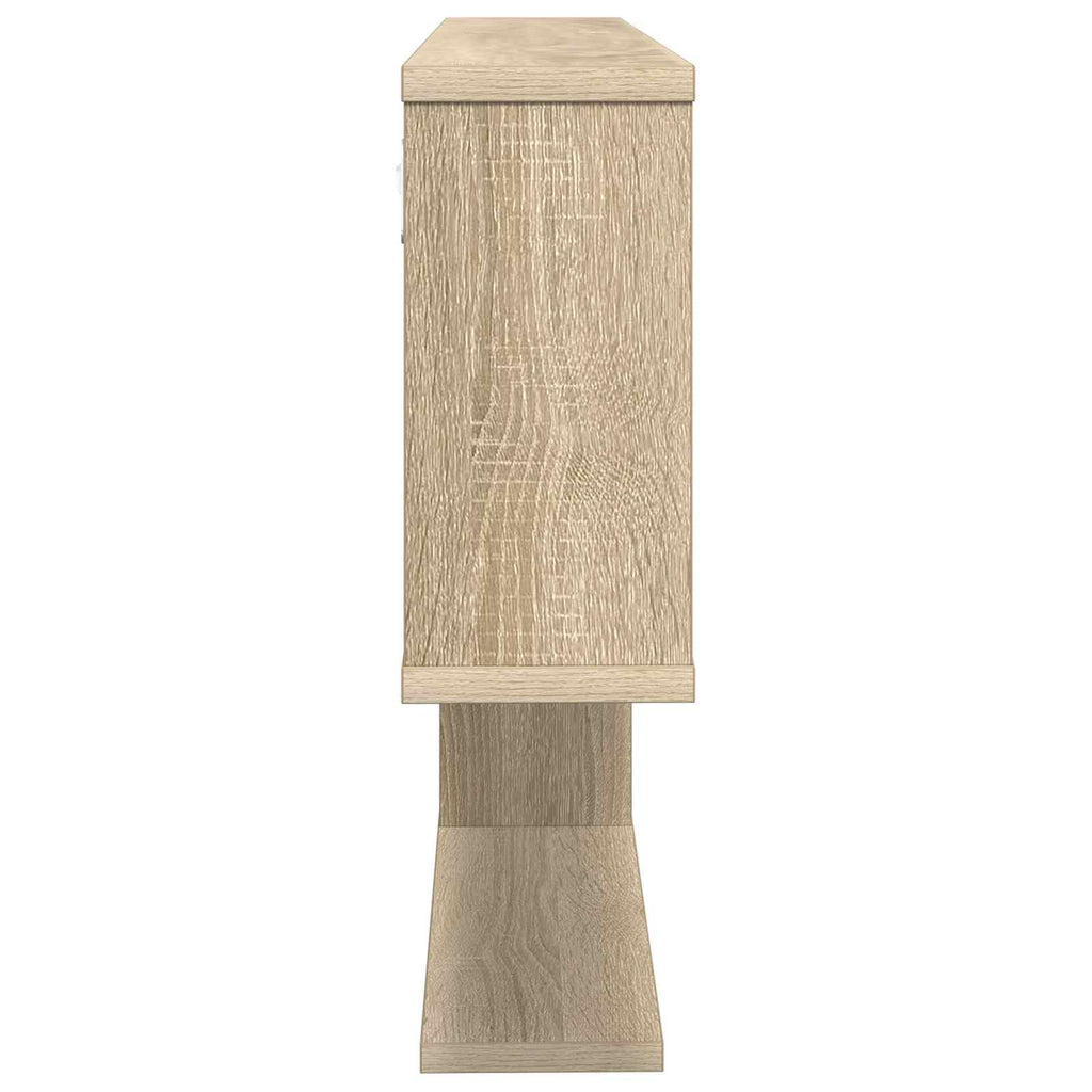 Wandregal Sonoma-Eiche 100 x 12 x 50,5 cm Holzwerkstoff