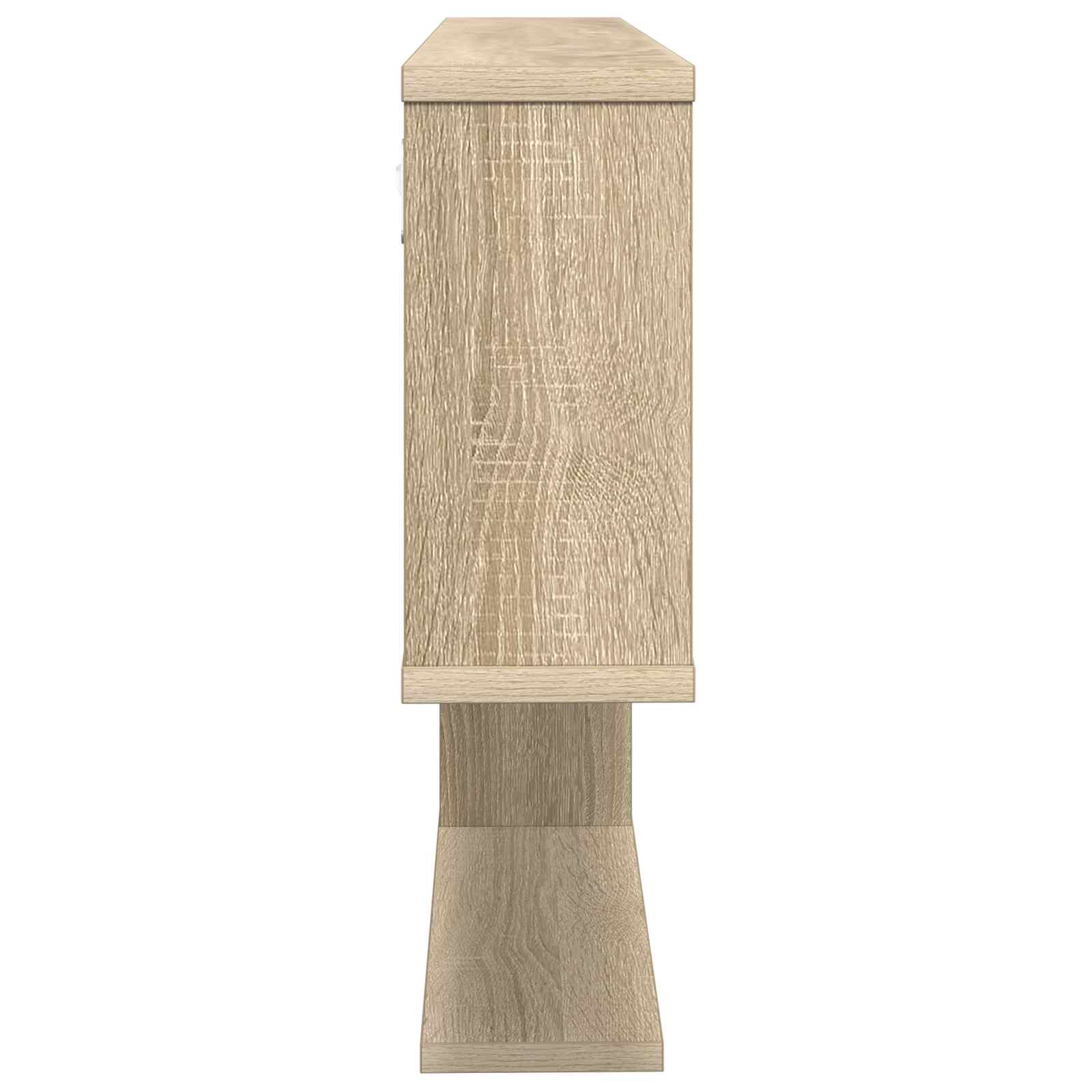Wandregal Sonoma-Eiche 100 x 12 x 50,5 cm Holzwerkstoff