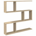 Wandregal Sonoma-Eiche 80 x 12 x 79,5 cm Holzwerkstoff