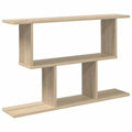 Wandregal Sonoma-Eiche 80 x 15 x 50,5 cm Holzwerkstoff