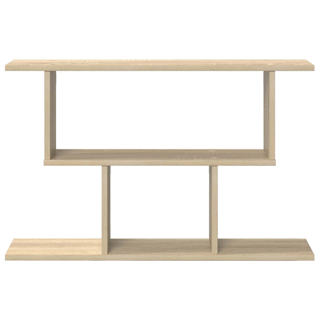 Wandregal Sonoma-Eiche 80 x 15 x 50,5 cm Holzwerkstoff