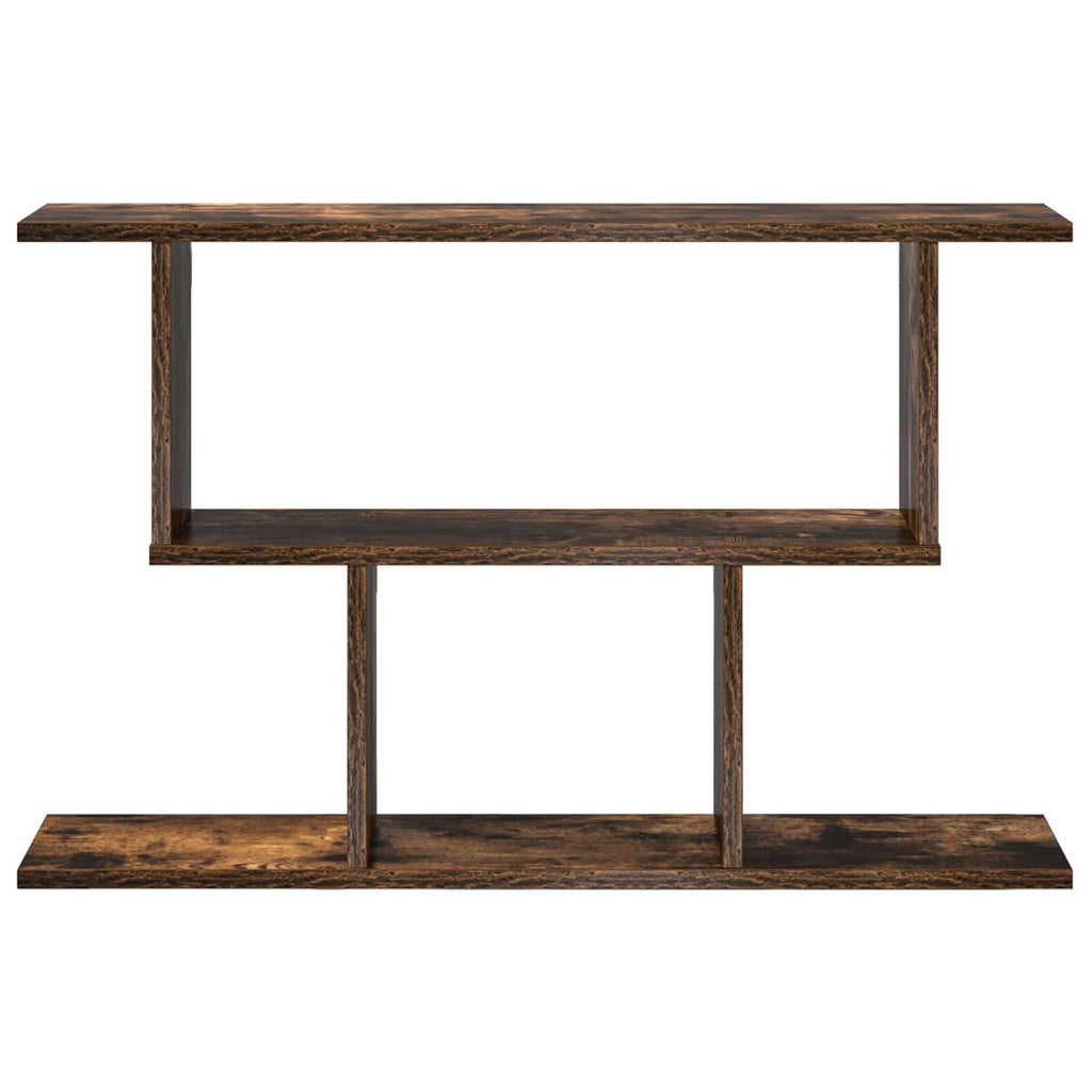Wandregal Raucheiche 80 x 15 x 50,5 cm Holzwerkstoff