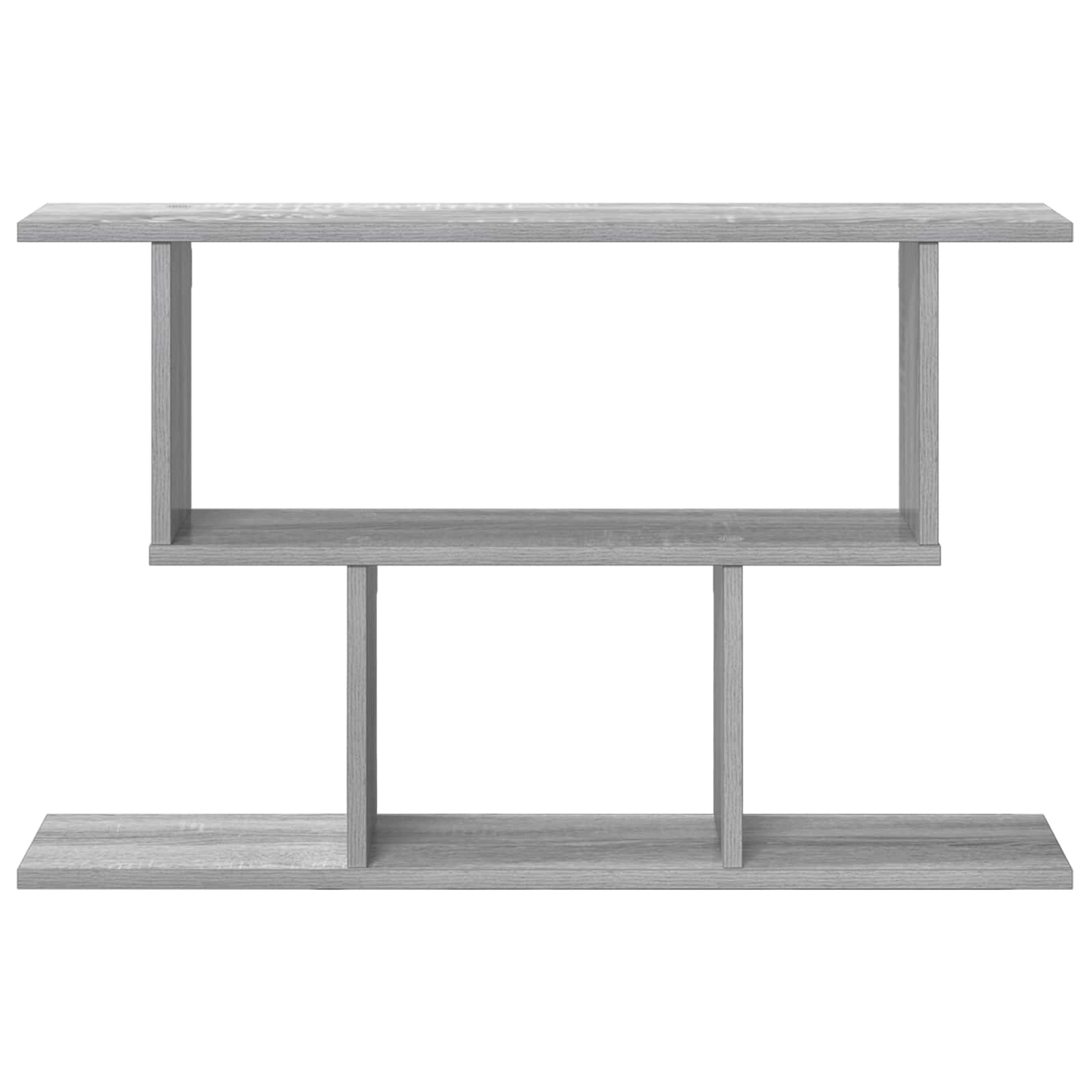 Wandregal Sonoma-Grau 80 x 15 x 50,5 cm Holzwerkstoff