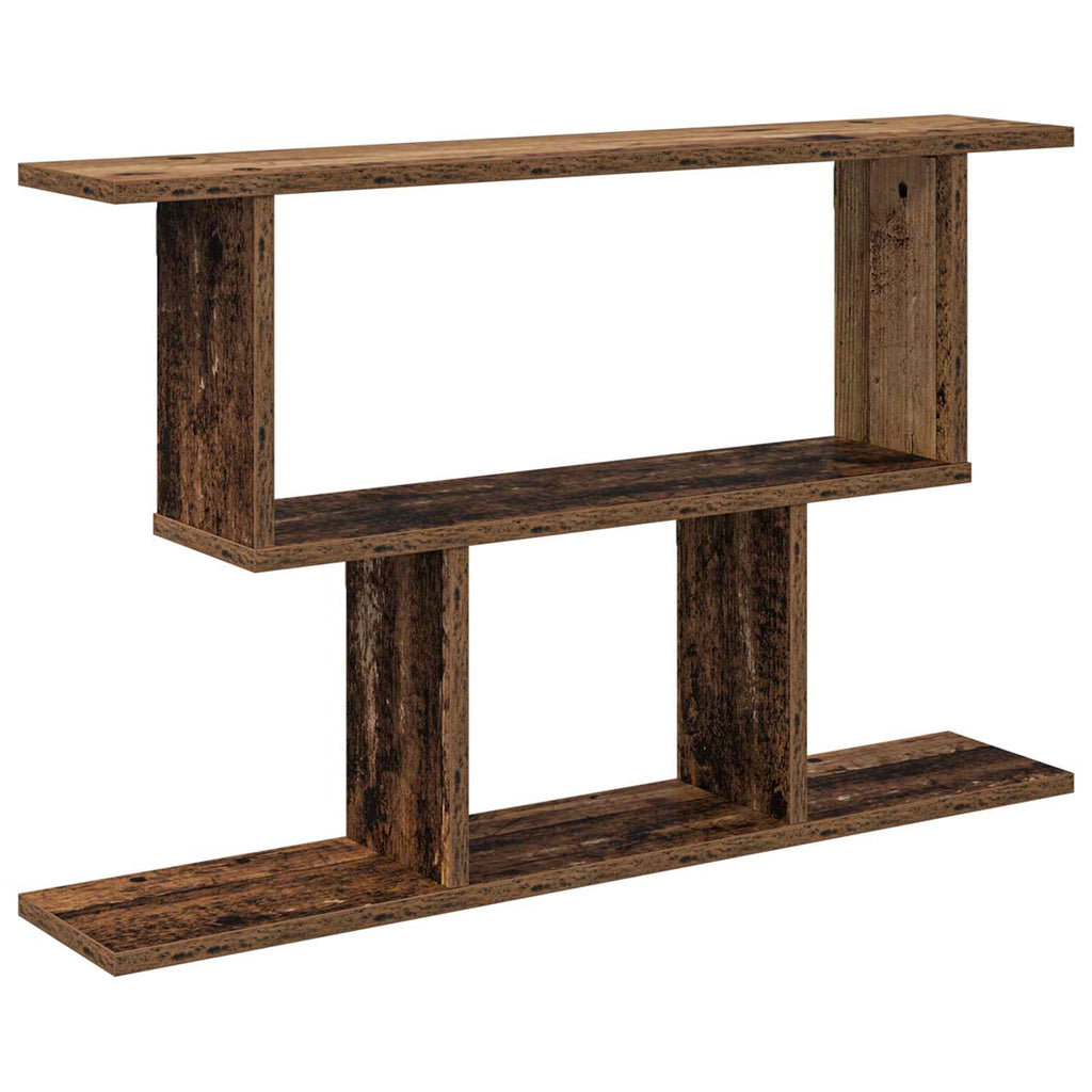 Wandregal Altholz 80 x 15 x 50,5 cm Holzwerkstoff