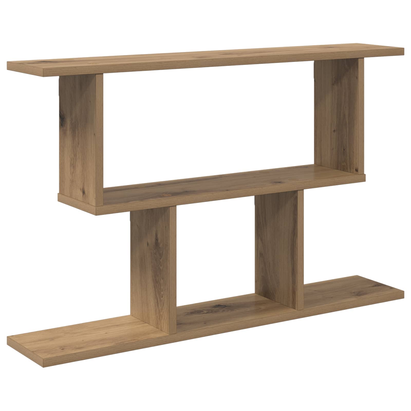 Wandregal Artisan-Eiche 80 x 15 x 50,5 cm Holzwerkstoff