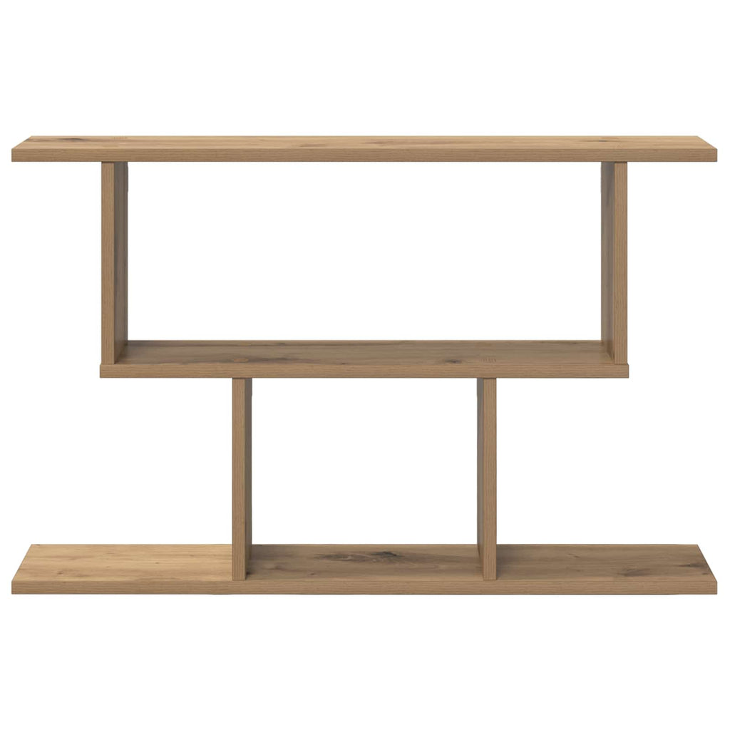 Wandregal Artisan-Eiche 80 x 15 x 50,5 cm Holzwerkstoff