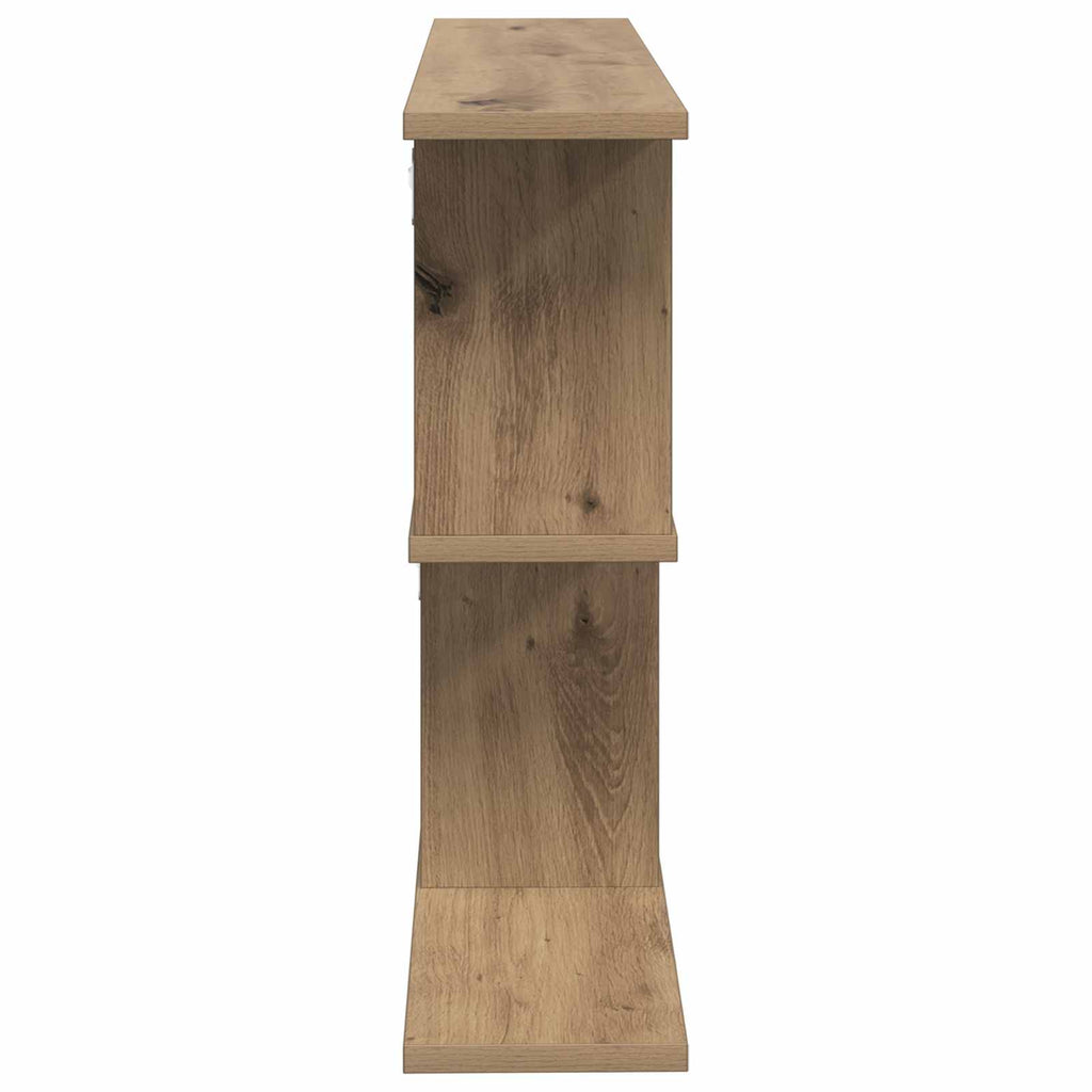 Wandregal Artisan-Eiche 80 x 15 x 50,5 cm Holzwerkstoff