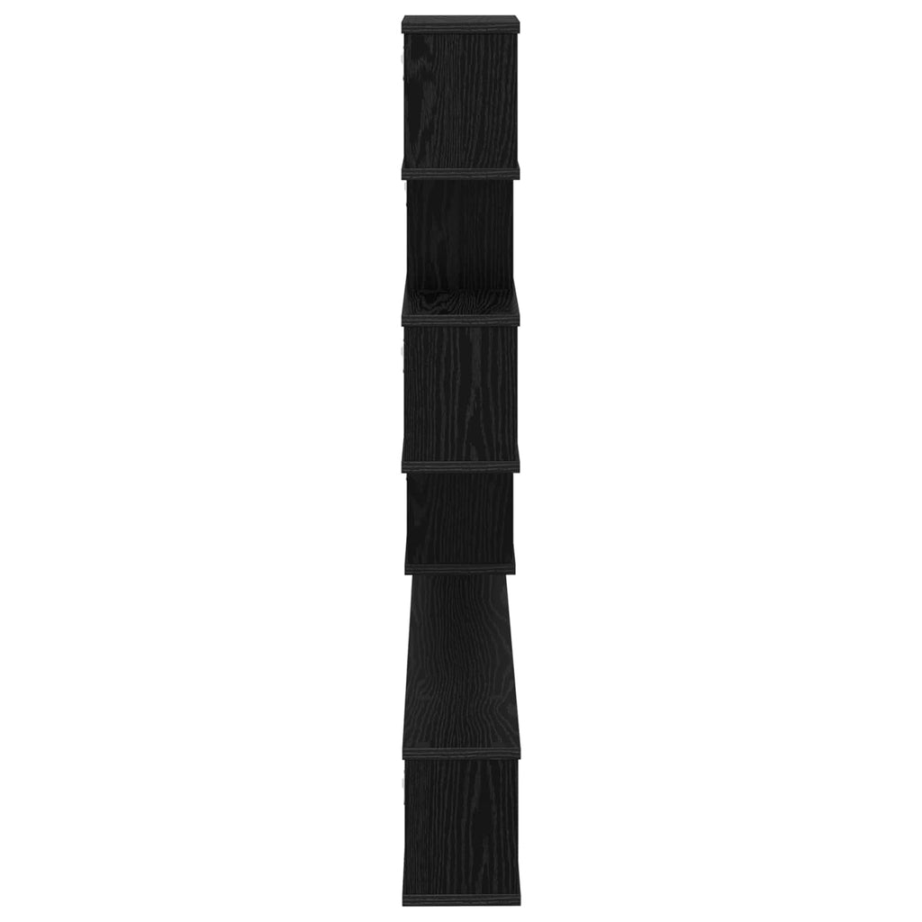 Wandmontiertes TV-Regal Schwarze Eiche 180 x 15 x 94 cm