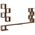 Wandmontiertes TV-Regal Altholz 160 x 15 x 94 cm Holzwerkstoff