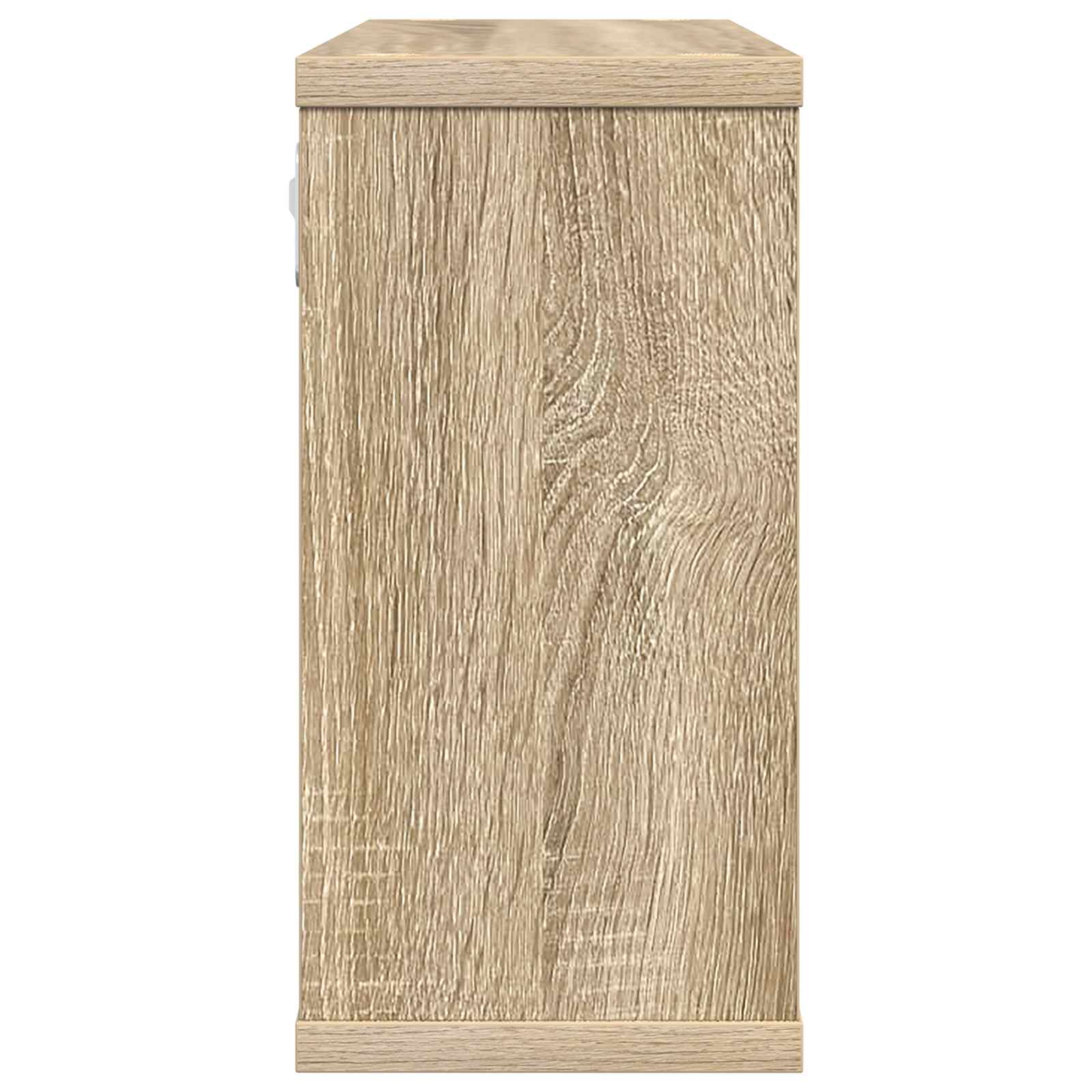 Schweberegale Sonoma-Eiche 80 x 15 x 30 cm Holzwerkstoff