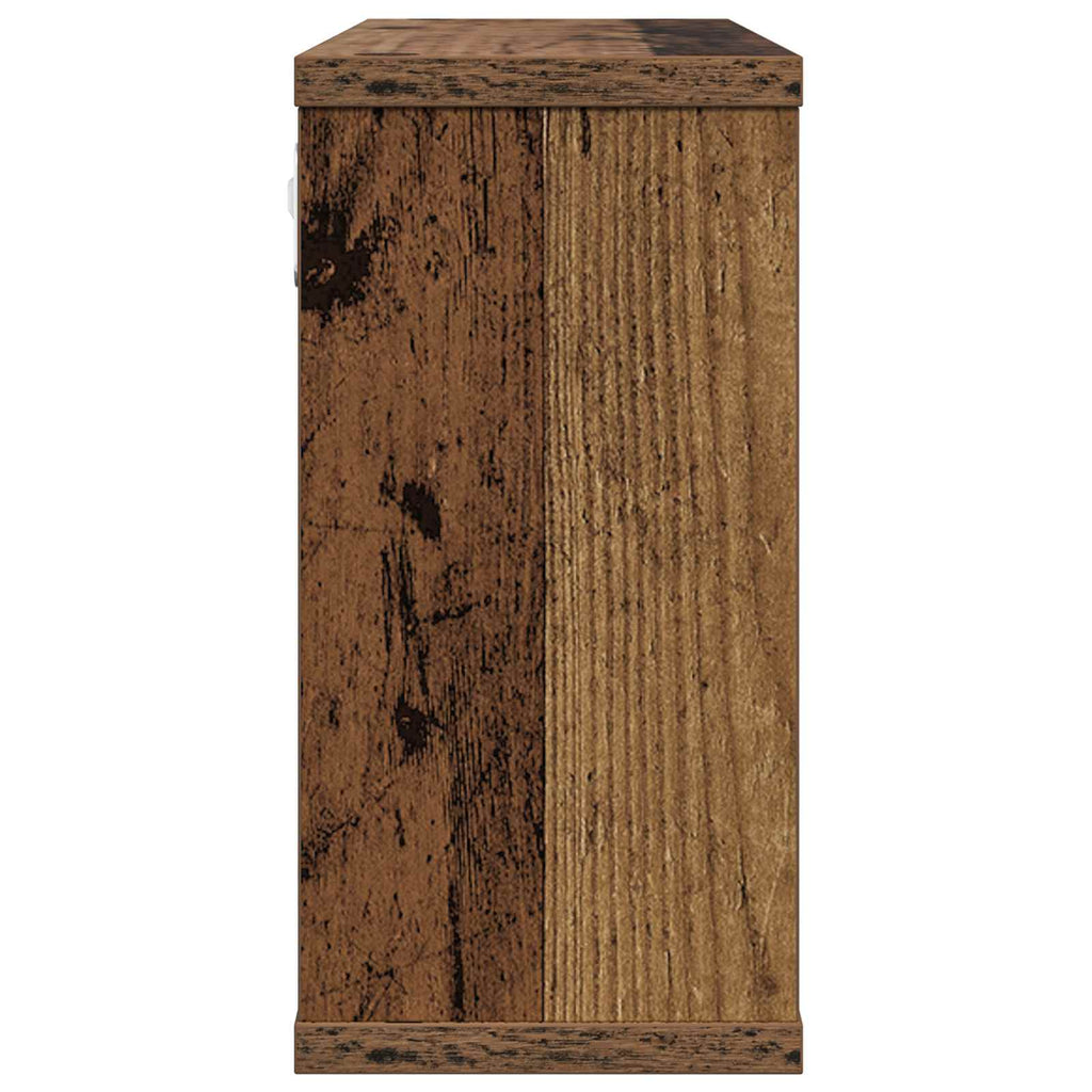 Schweberegale Altholz 80 x 15 x 30 cm Holzwerkstoff