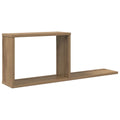 Schweberegale Artisan-Eiche 80 x 15 x 30 cm Holzwerkstoff