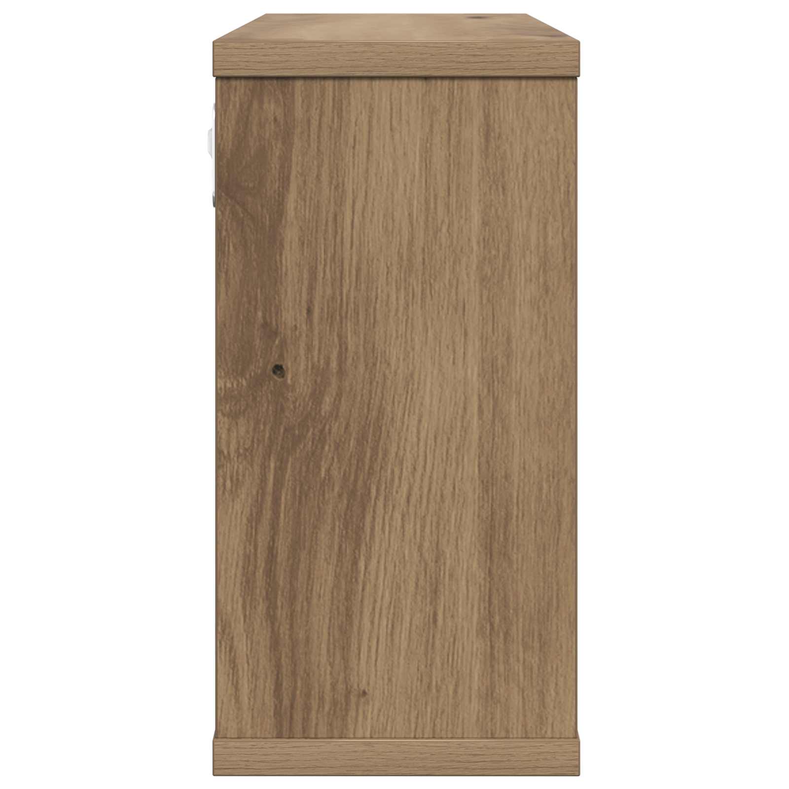 Schweberegale 2 pcs Artisan-Eiche 80 x 15 x 30 cm Holzwerkstoff