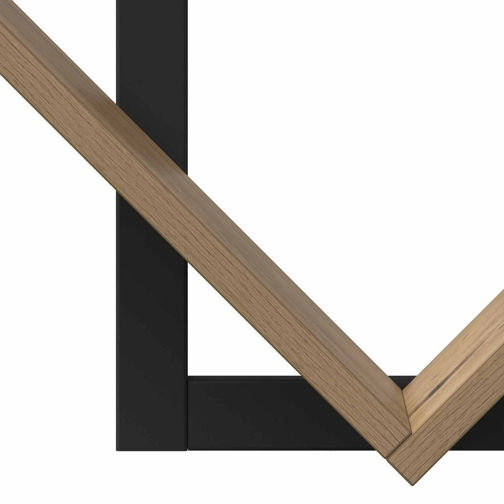 Wandregal Artisan-Eiche 43 x 15 x 47 cm Holzwerkstoff