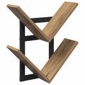 Wandregal Artisan-Eiche 43 x 15 x 47 cm Holzwerkstoff