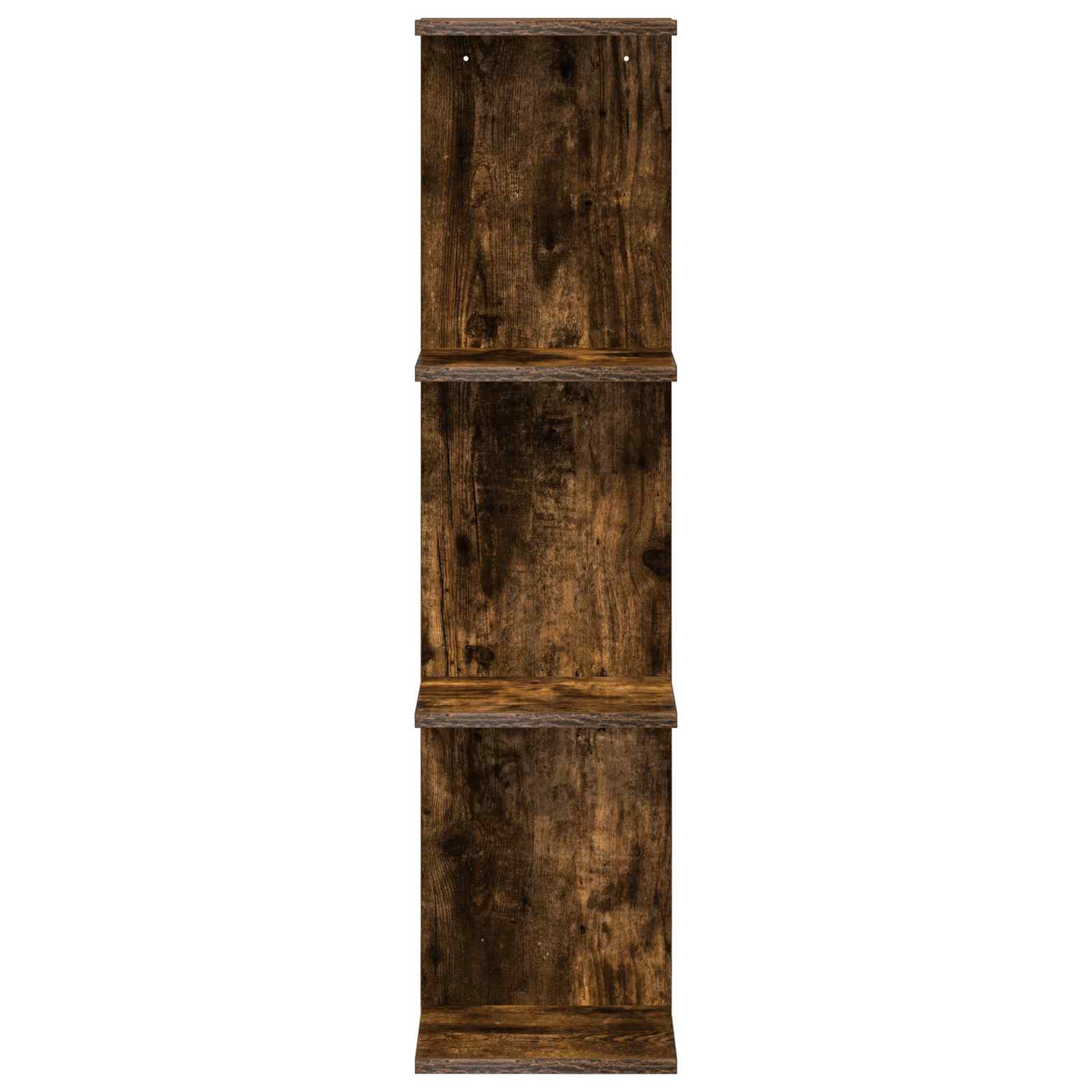 Wandregal Raucheiche 25 x 15 x 100 cm Holzwerkstoff
