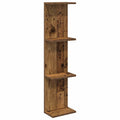 Wandregal Altholz 25 x 15 x 100 cm Holzwerkstoff