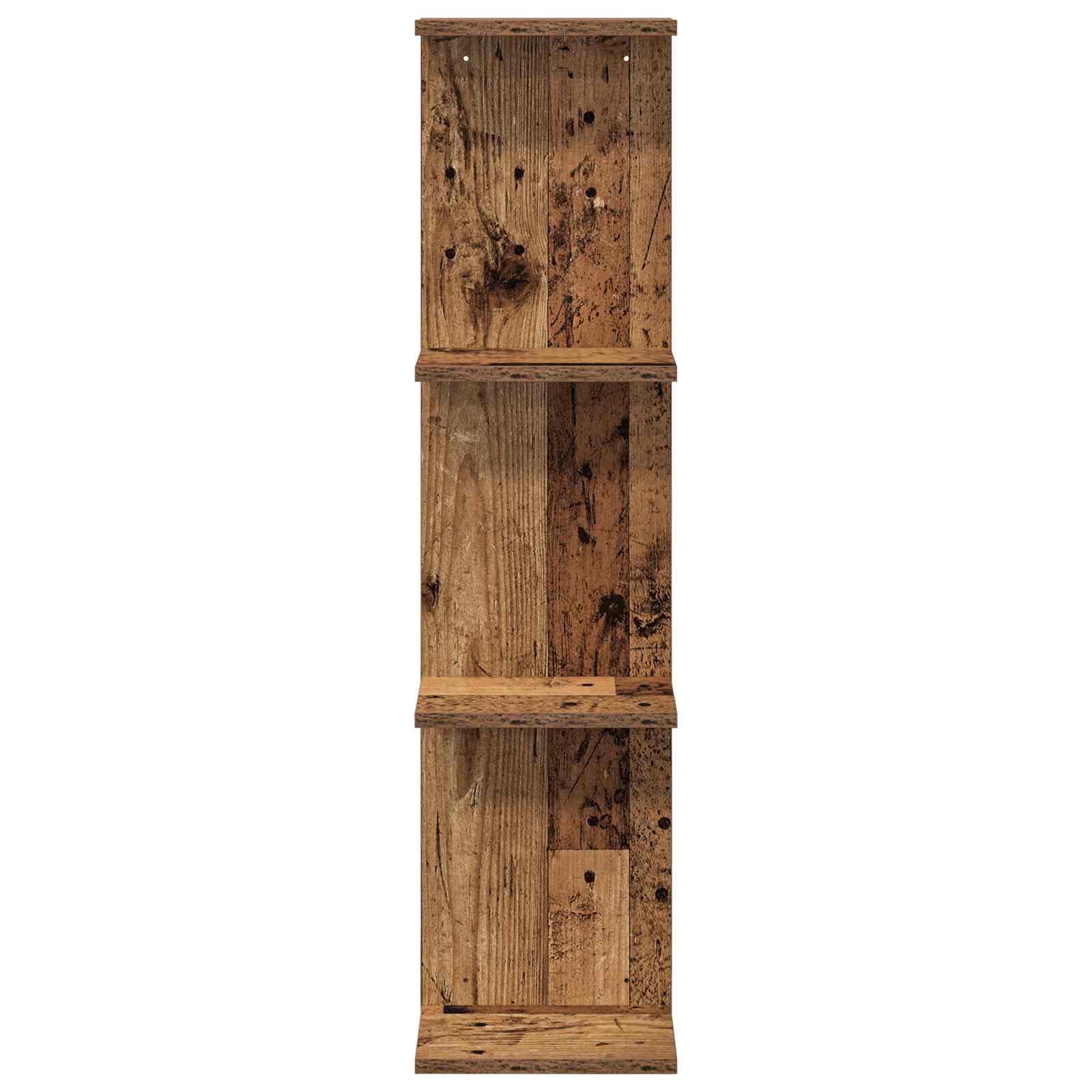 Wandregal Altholz 25 x 15 x 100 cm Holzwerkstoff