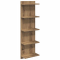 Wandregal Artisan-Eiche 30 x 15 x 100 cm Holzwerkstoff