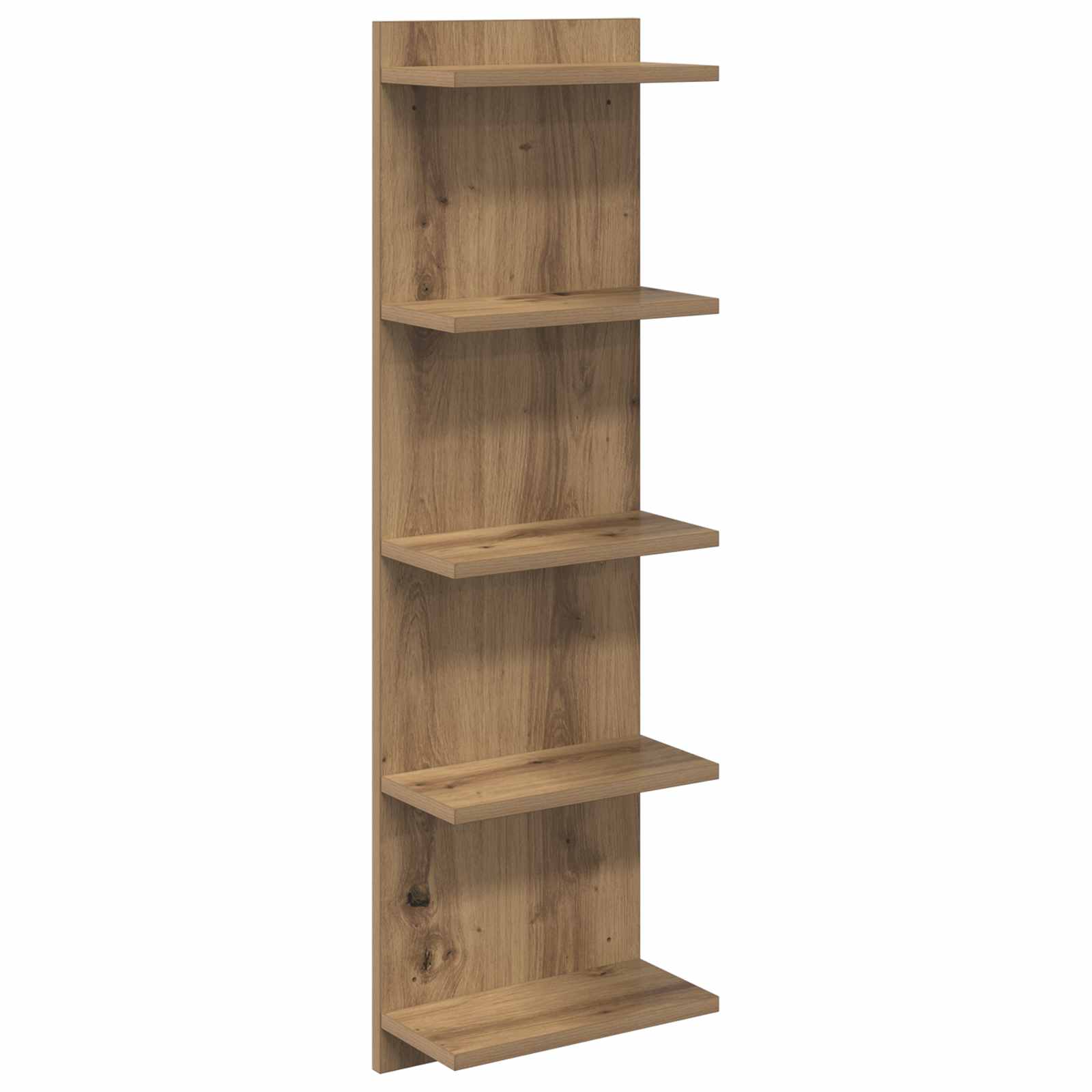 Wandregal Artisan-Eiche 30 x 15 x 100 cm Holzwerkstoff