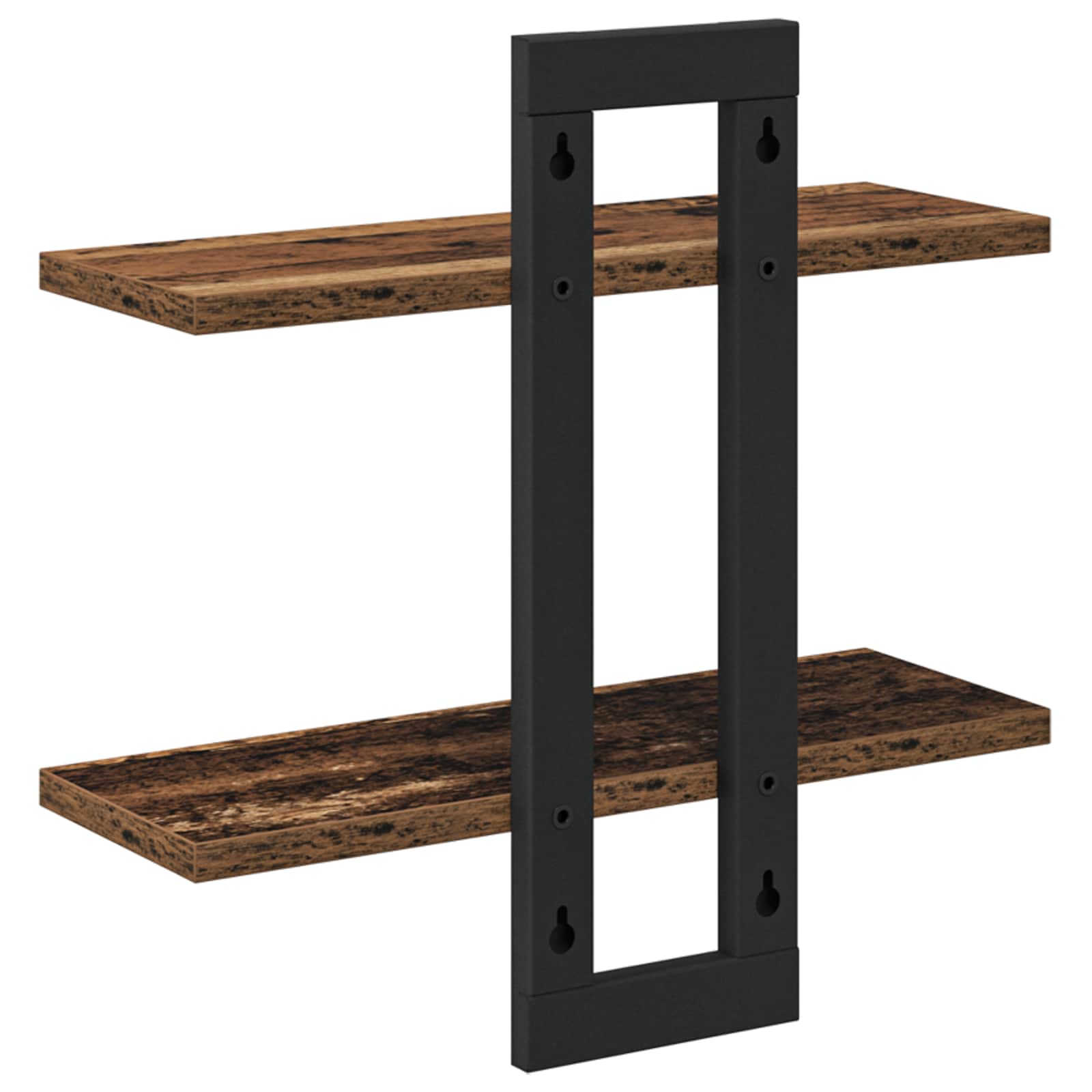 Schweberegale Altholz 40 x 15 x 40 cm Holzwerkstoff