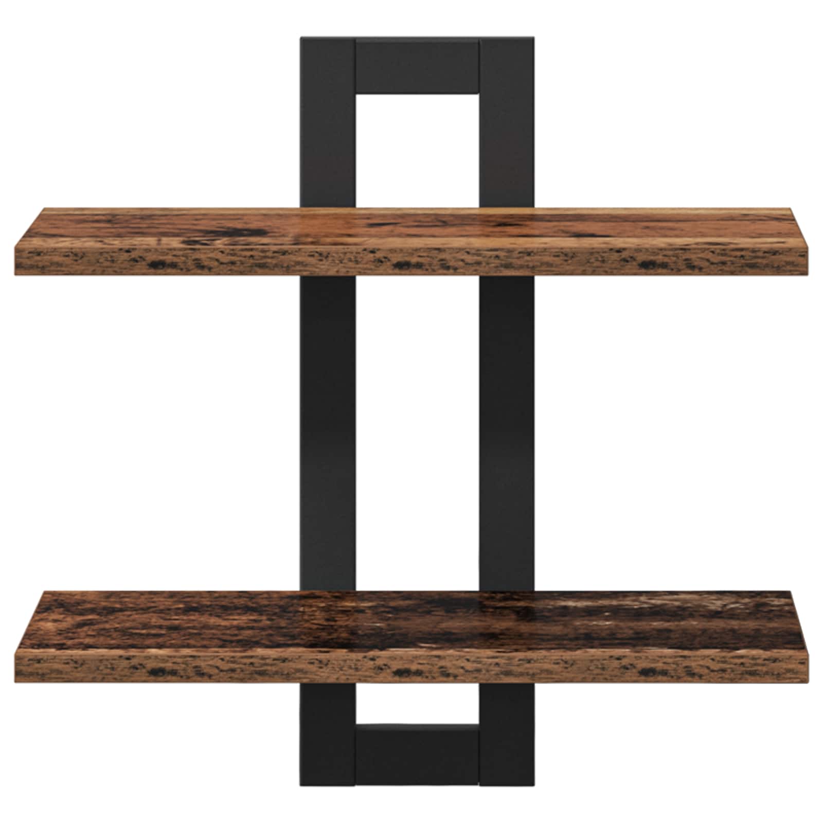 Schweberegale Altholz 40 x 15 x 40 cm Holzwerkstoff