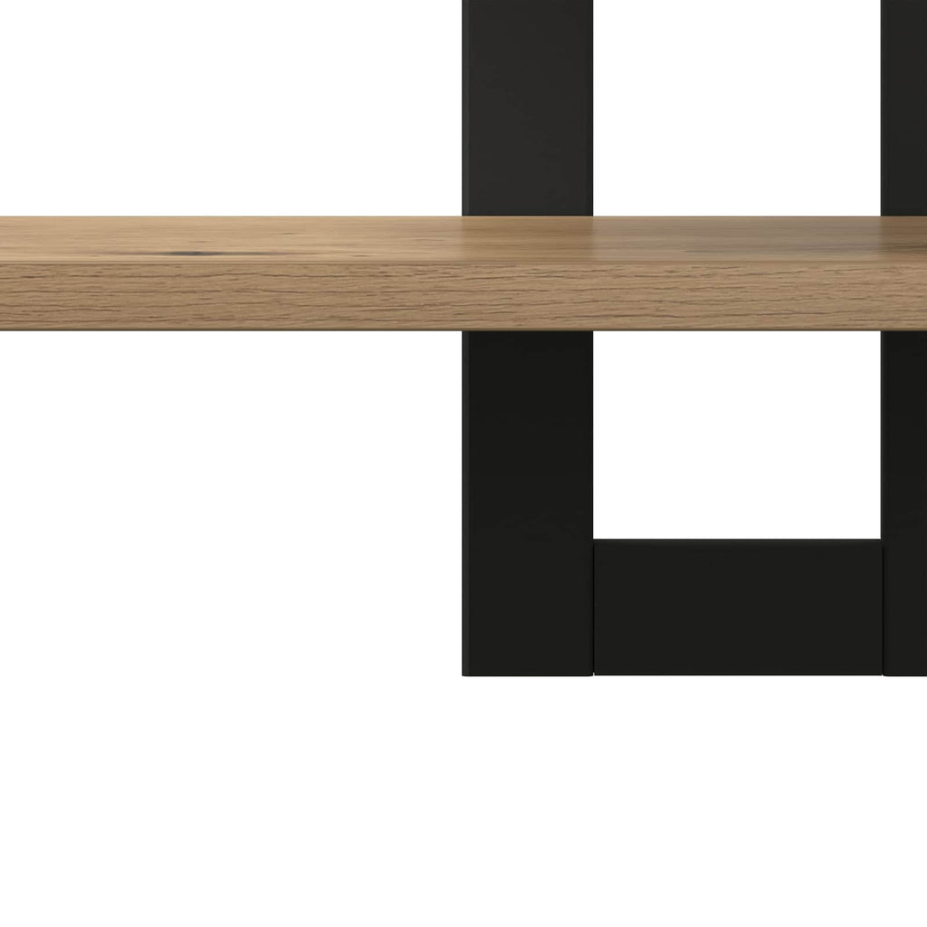 Schweberegale Artisan-Eiche 40 x 15 x 40 cm Holzwerkstoff