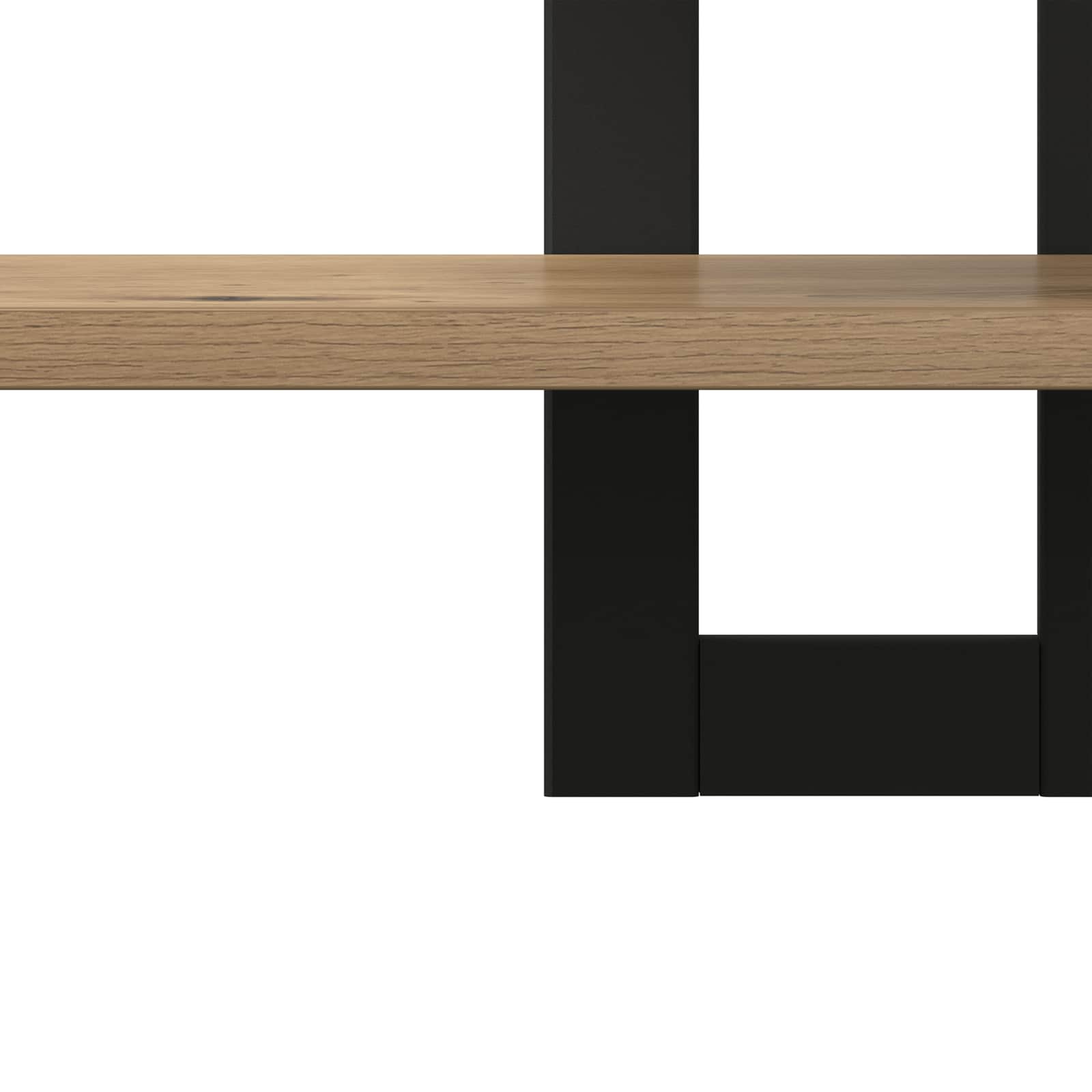 Schweberegale Artisan-Eiche 40 x 15 x 40 cm Holzwerkstoff