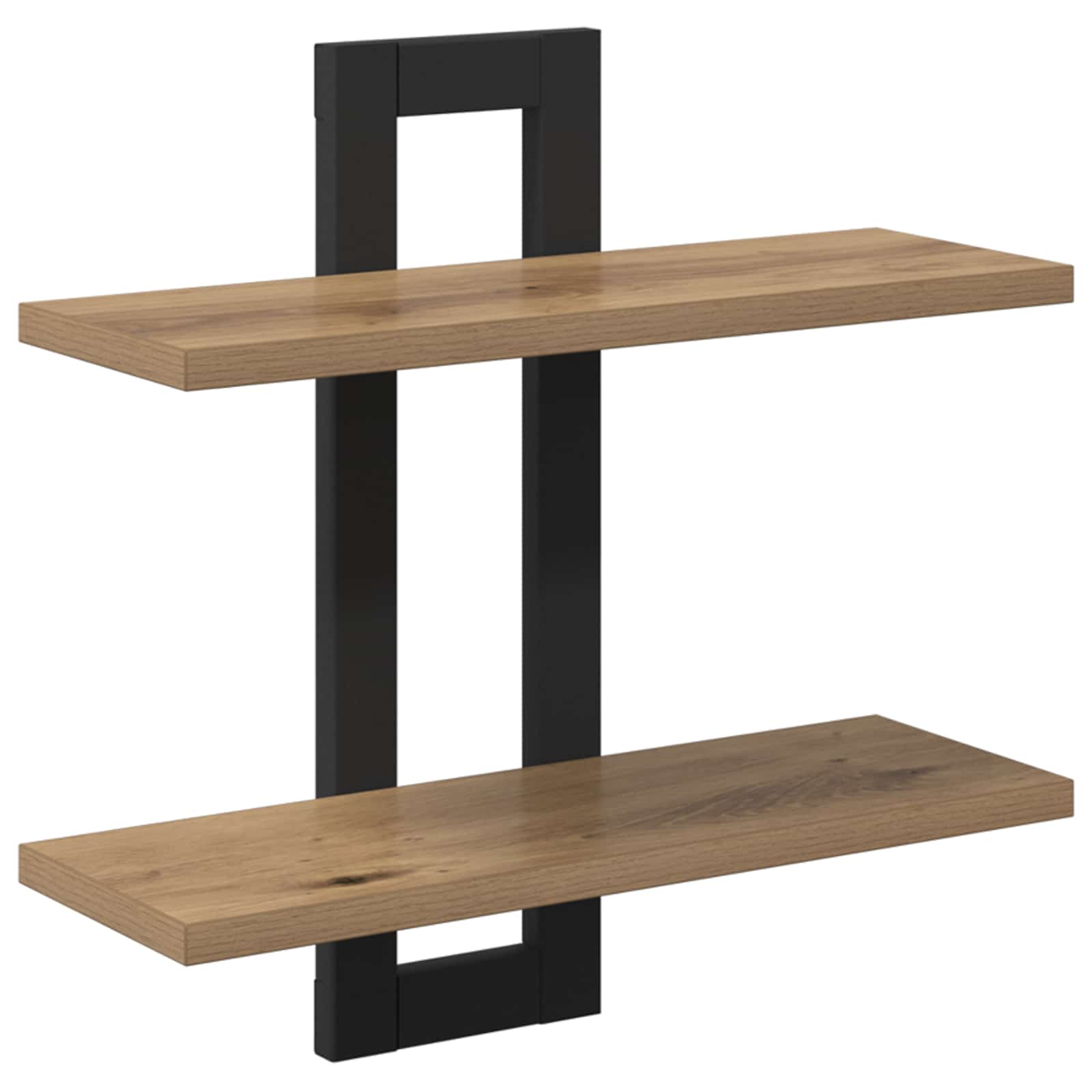 Schweberegale Artisan-Eiche 40 x 15 x 40 cm Holzwerkstoff