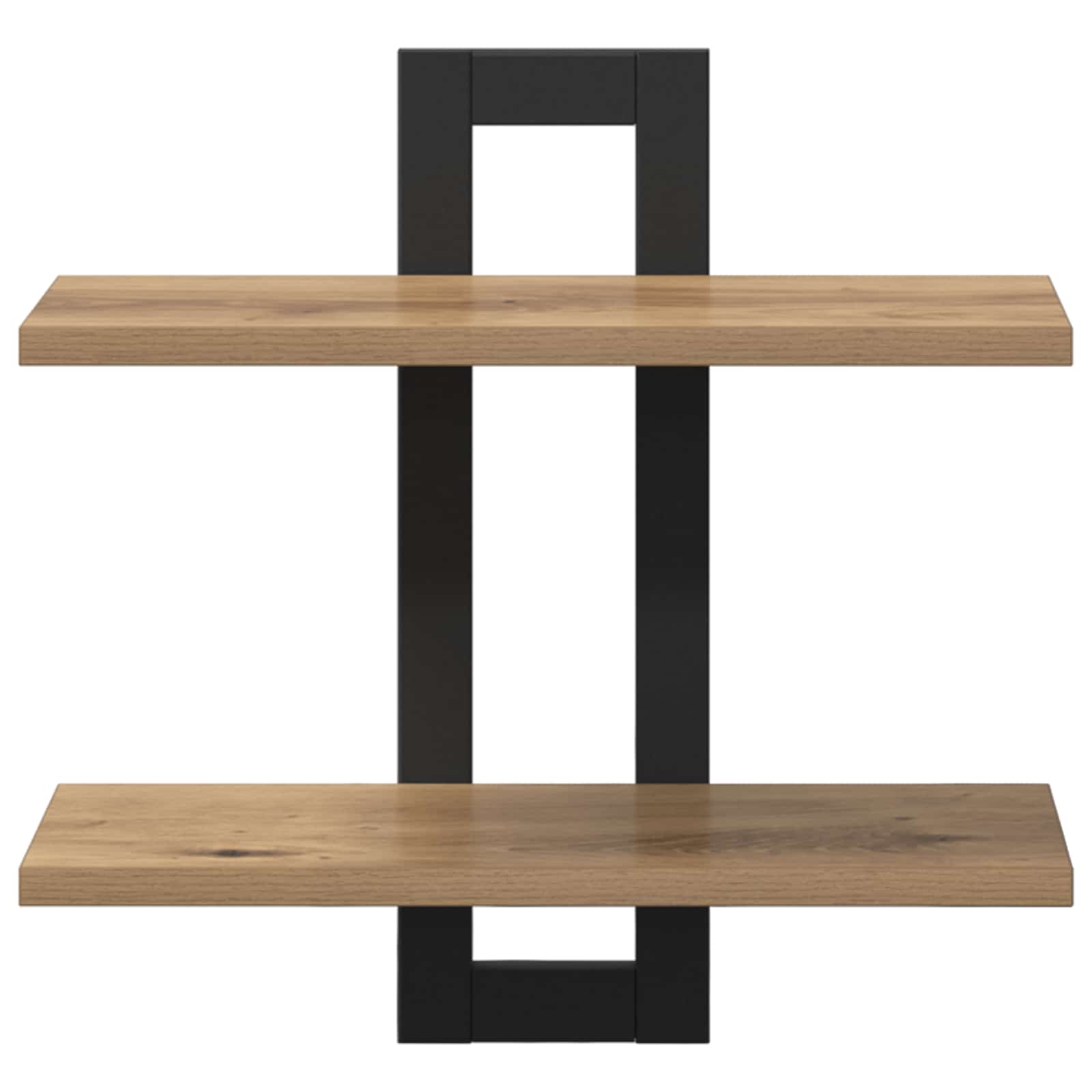 Schweberegale Artisan-Eiche 40 x 15 x 40 cm Holzwerkstoff