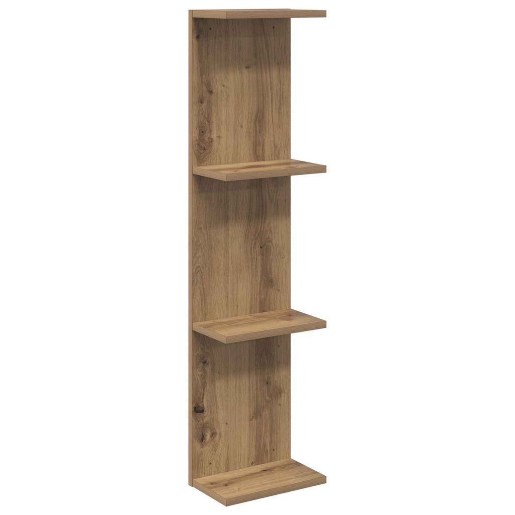 Wandregal Artisan-Eiche 22 x 15 x 100 cm Holzwerkstoff