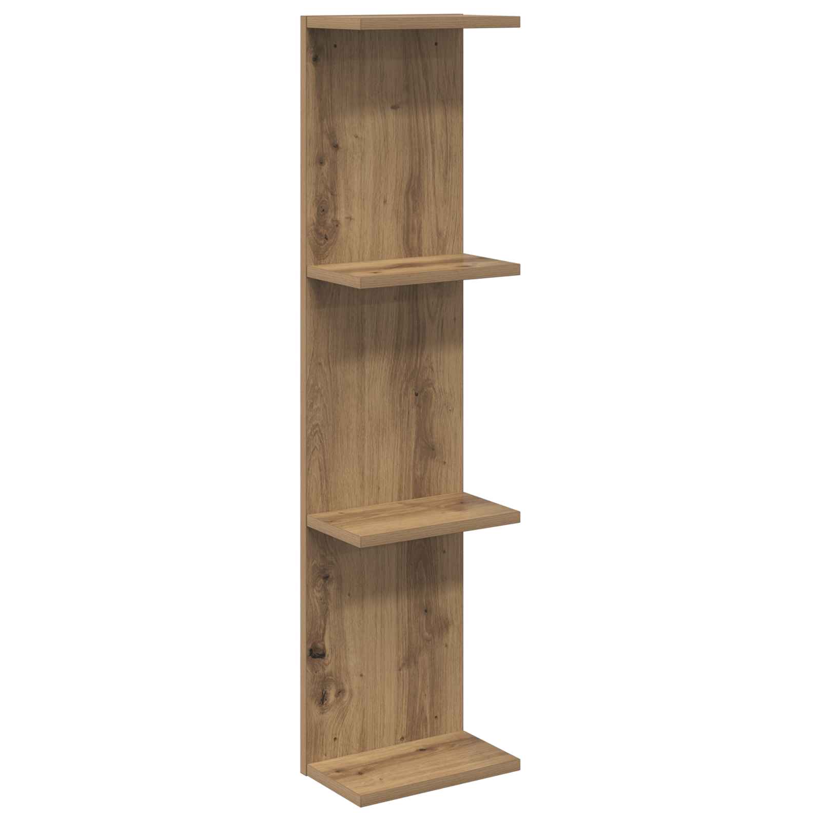 Wandregal Artisan-Eiche 22 x 15 x 100 cm Holzwerkstoff