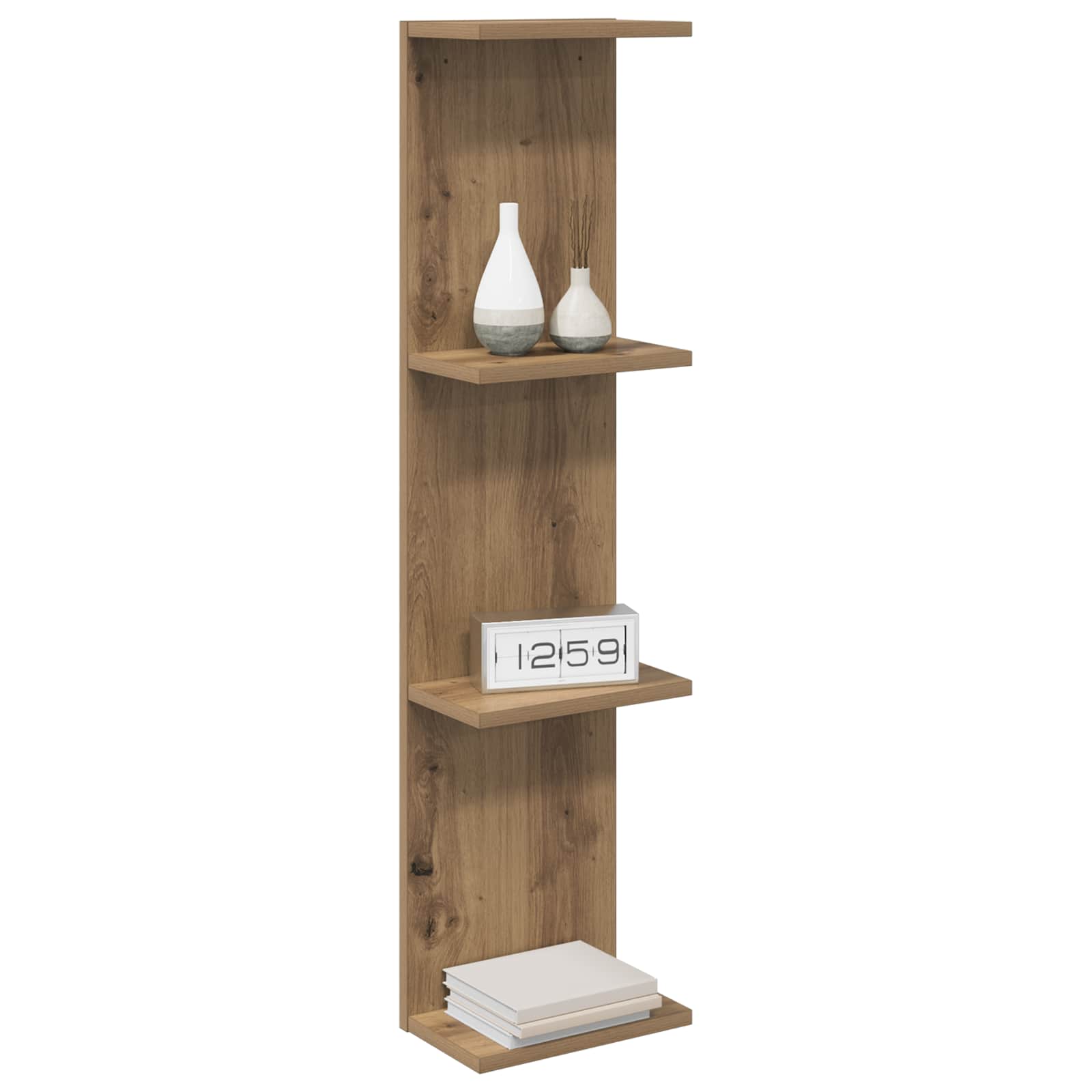 Wandregal Artisan-Eiche 22 x 15 x 100 cm Holzwerkstoff