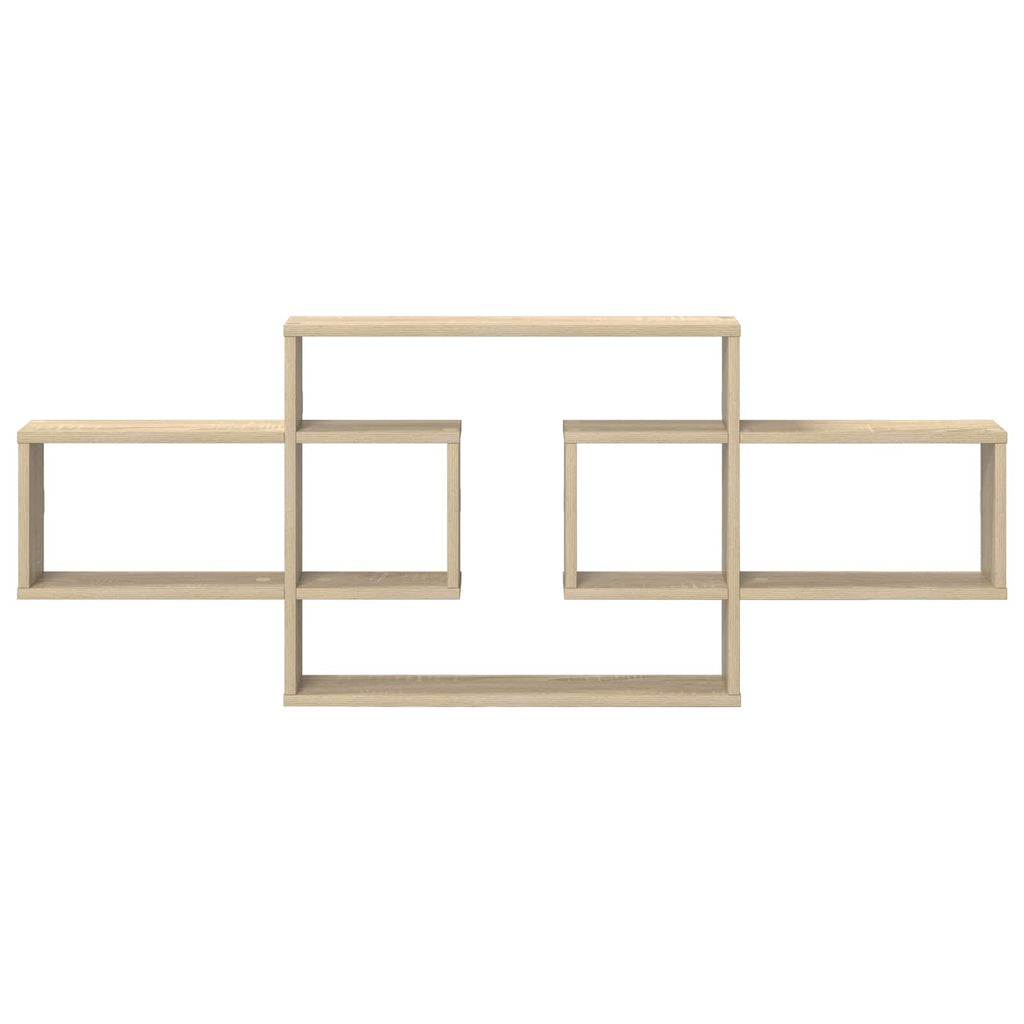 Wandregal Sonoma-Eiche 130 x 10 x 50 cm Holzwerkstoff