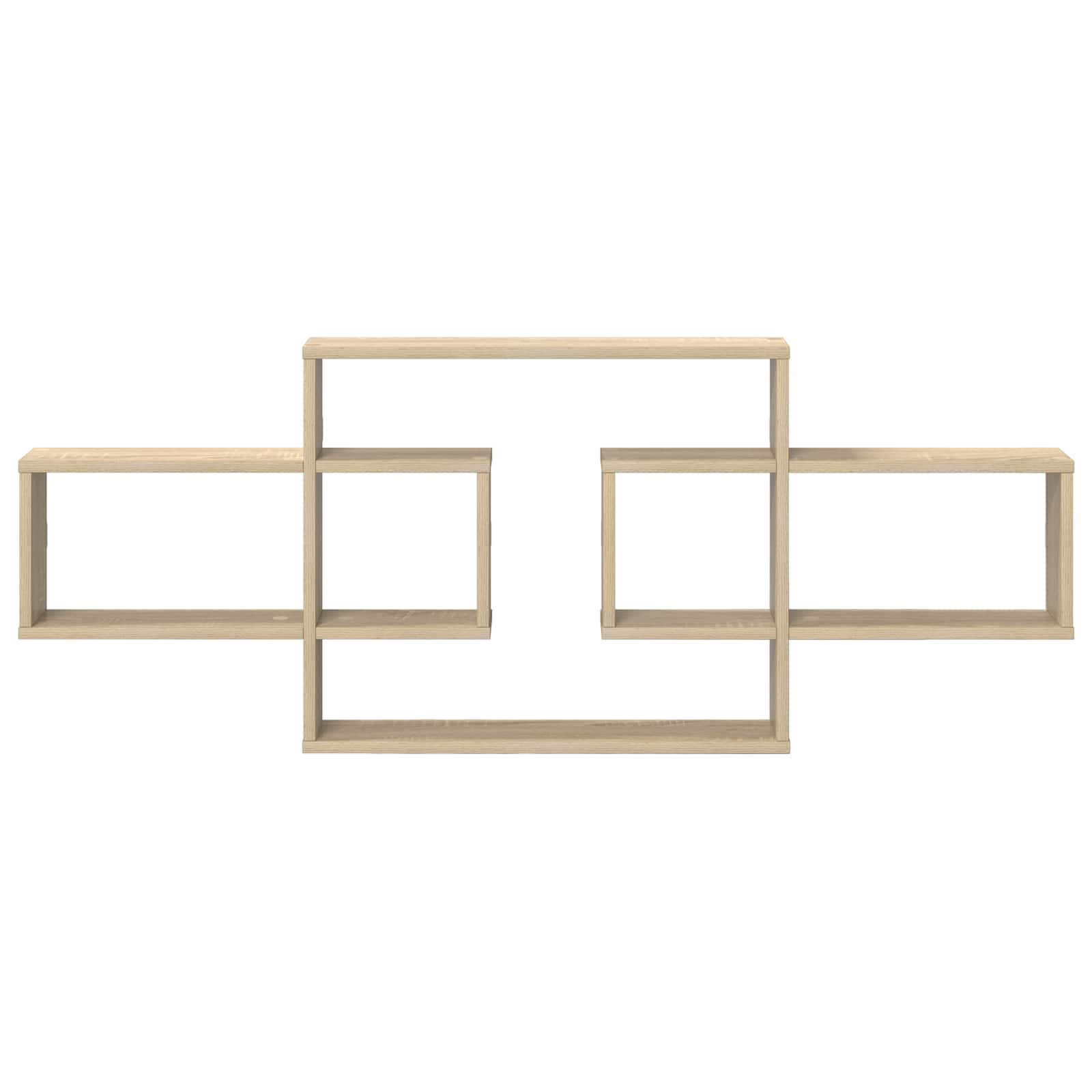 Wandregal Sonoma-Eiche 130 x 10 x 50 cm Holzwerkstoff